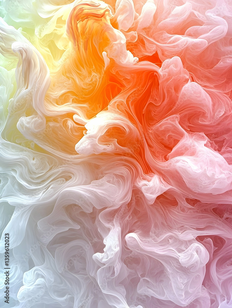 Abstract Pastel Swirl Paint Texture Background Abstract Pastel Swirl Paint Texture Background