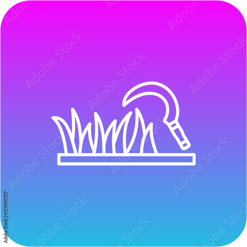 Grass sickle Icon