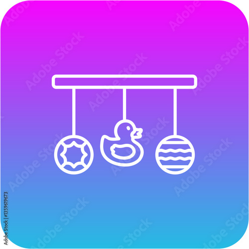 Baby crib Icon