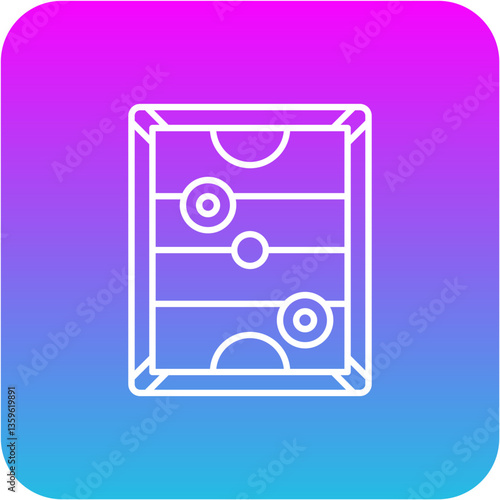 Air hockey Icon