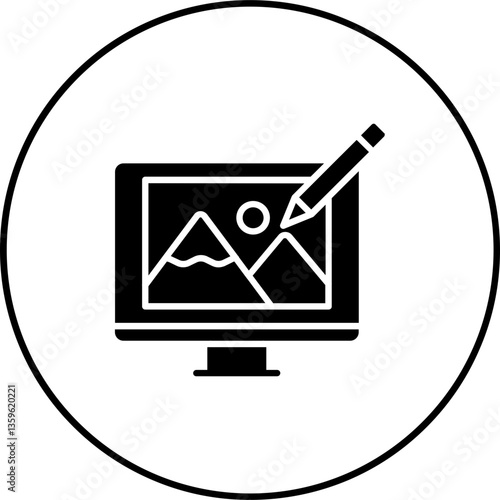 Graphic editor Icon
