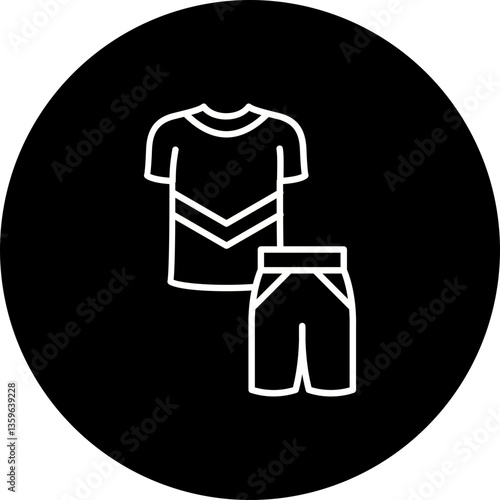Workout clothes Icon