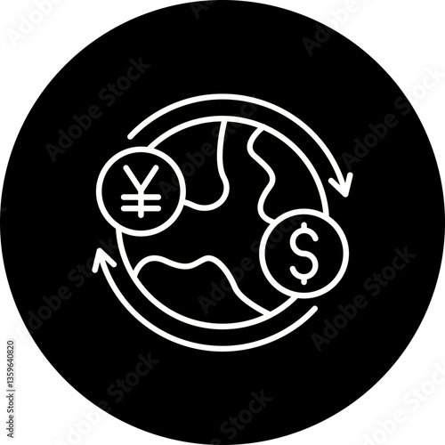 Global currency Icon