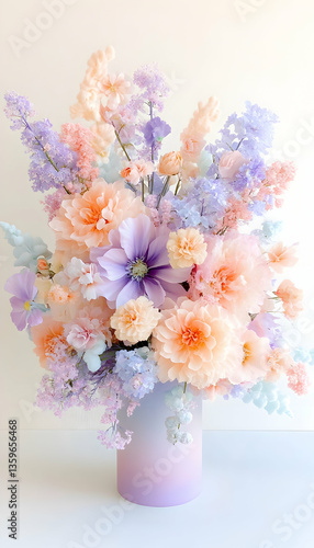 Pastel Floral Arrangement Studio