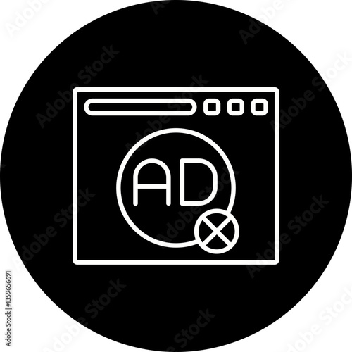 Ad blocker Icon