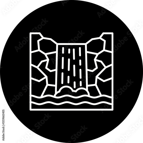 Waterfall Icon