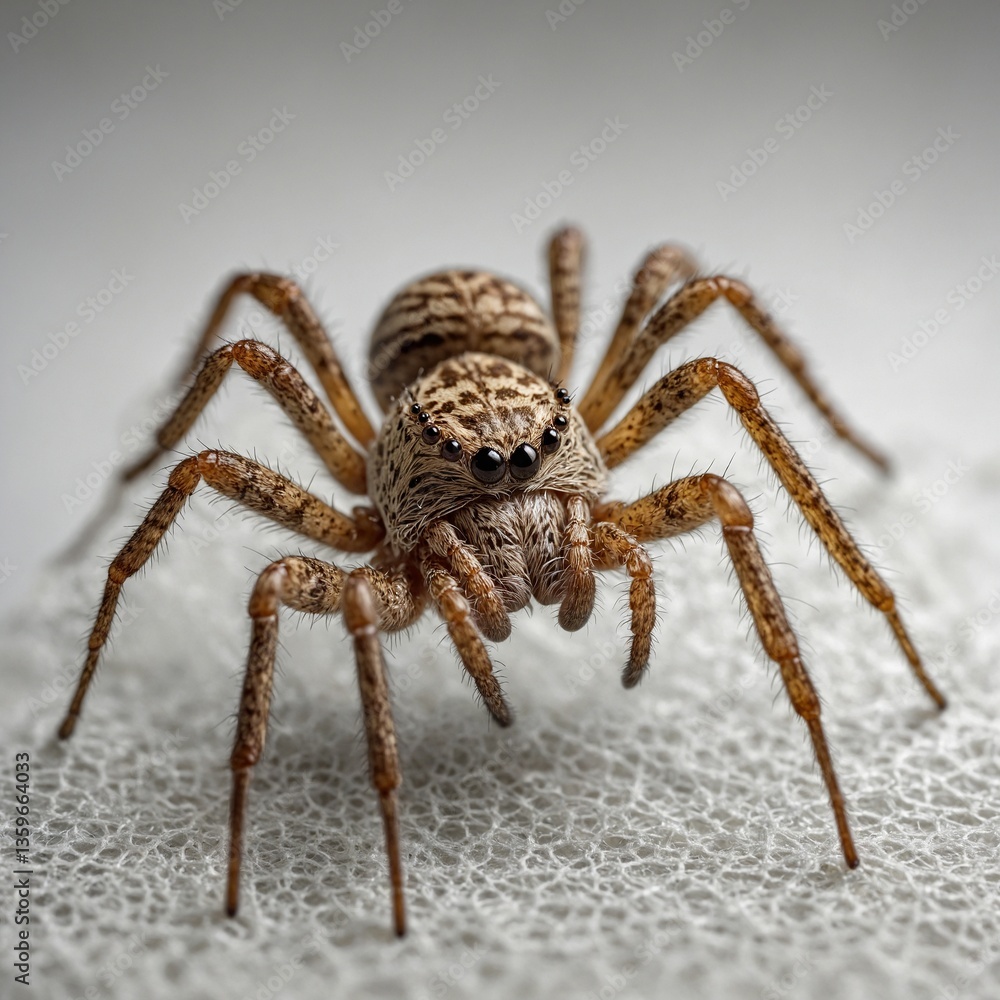 spider on a white background spider on a white background