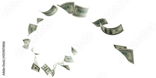 dollar sign on a white background