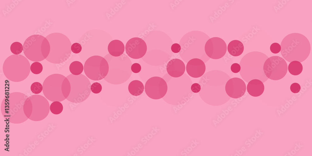 Abstract pink circles pattern background vector illustration, graphic design element, decorative geometric shapes. Abstract pink circles pattern background vector illustration, graphic design element, decorative geometric shapes.