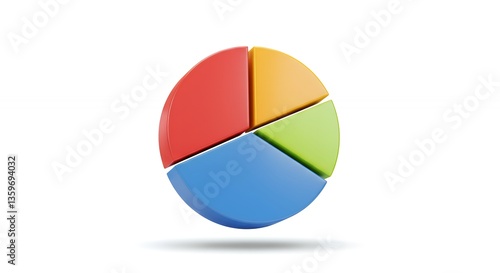Colorful 3D Pie Chart Data Visualization Business Analytics Graph Free Download Colorful 3D Pie Chart Data Visualization Business Analytics Graph - GFXLoad