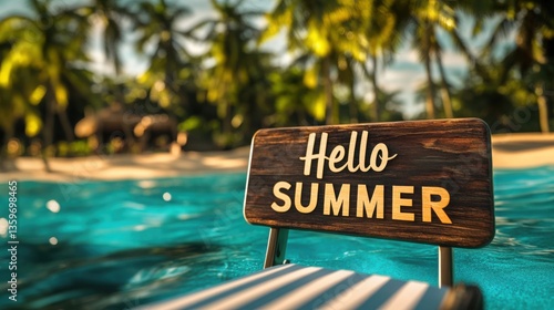 Fototapeta Naklejka Na Ścianę i Meble -  Caribbean beach paradise with 