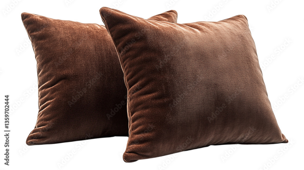 Obraz premium square pillows on a transparent background 