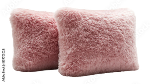 square pillows on a transparent background 