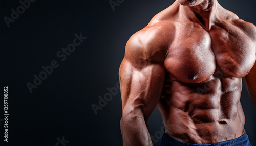 3-5-236-Muscle hypertrophy studies.. .Emphasize the negative space on the Left for potential graphic (3)