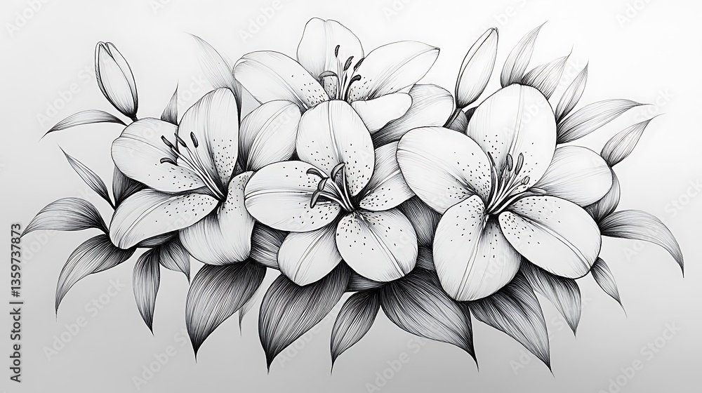 There is a floral arrangement. There is a floral arrangement.