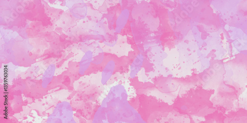 Abstract translucent multicolored watercolor background. Watercolor background. 3D illustration, 3D rendering. Colorful gradient ink colors wet effect hand drawn canvas background .>