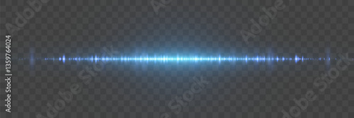 Digital equalizer. Sound waves. Abstract musical pulse background.