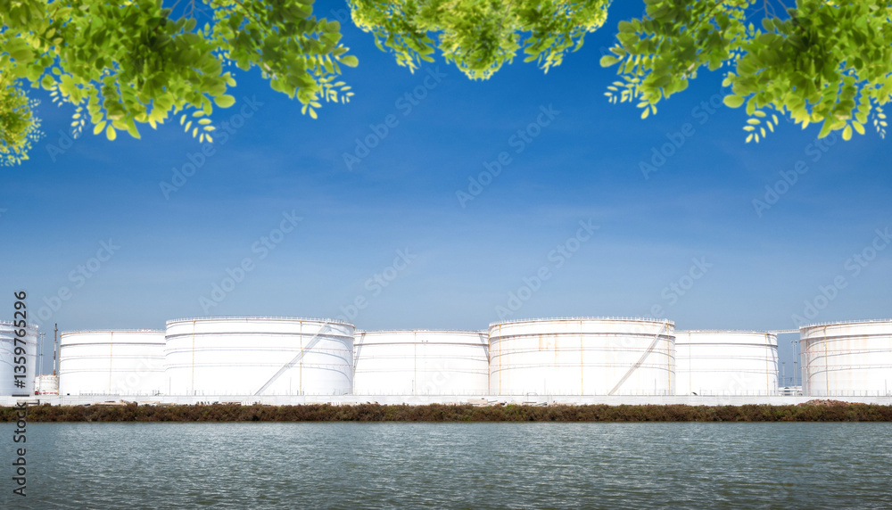 Obraz premium Industrial plants can adopt clean technologies