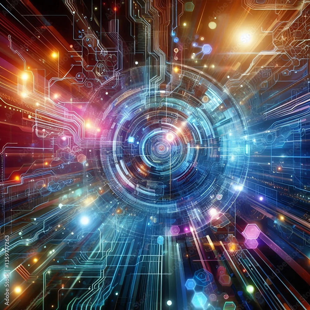 Obraz premium Advancing AI and IoT Integration: Revolutionizing Smart Technologies for Future Innovation 
