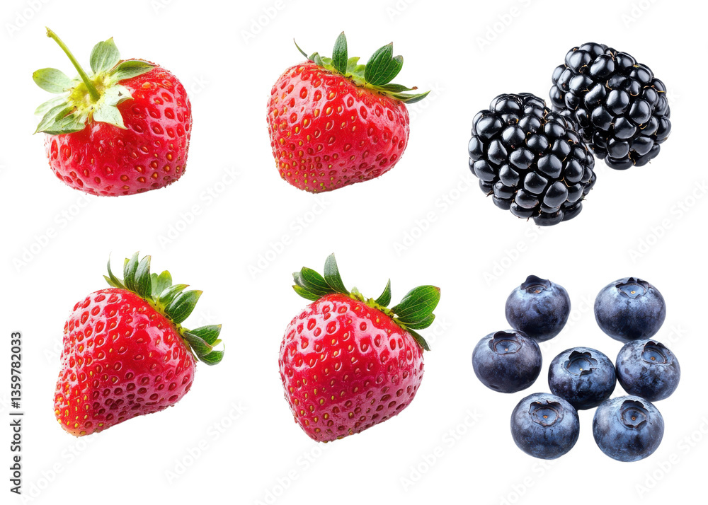 Fresh and Juicy Berry Mix Strawberries, Blackberries, Raspberries and Blueberries Fresh and Juicy Berry Mix Strawberries, Blackberries, Raspberries and Blueberries