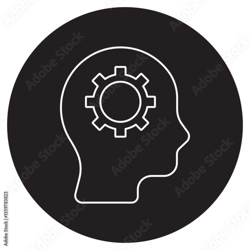 Wit Icon, The Power of Wit Sharp Minds and Quick Comebacks, Wit and Wisdom The Art of Clever Thinking, vector