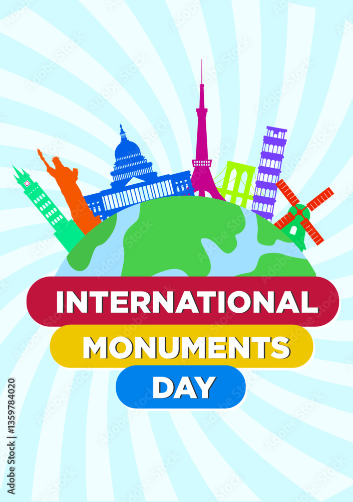 Naklejka premium International Monuments Day