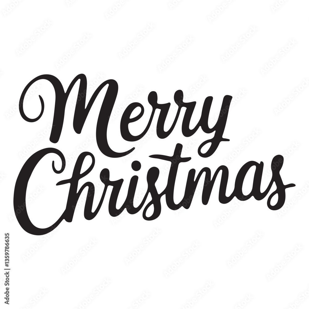 Vector illustratio of merry christmas text. Vector illustratio of merry christmas text.