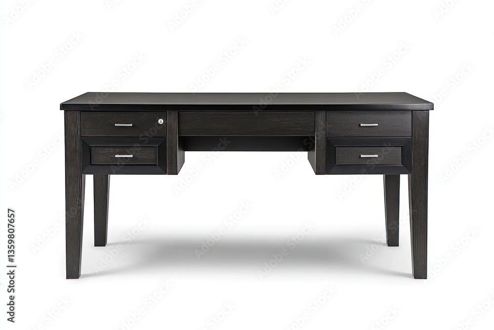 Wooden Desk with Drawers for Home Office or Study Room Wooden Desk with Drawers for Home Office or Study Room