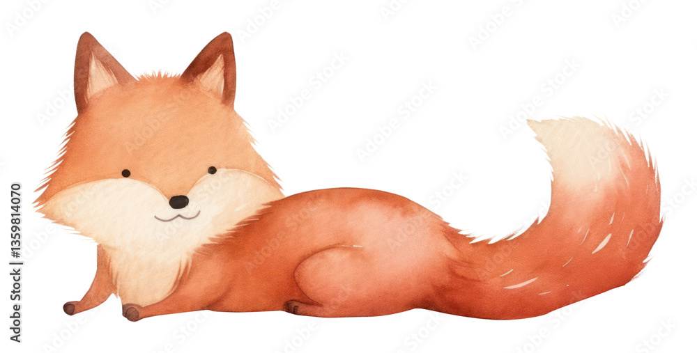 Naklejka premium PNG Rug cute animal mammal rodent.