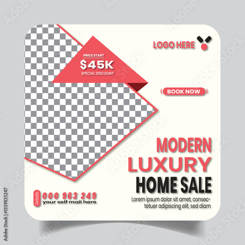 Lovely Home For Sale Social Post Templates