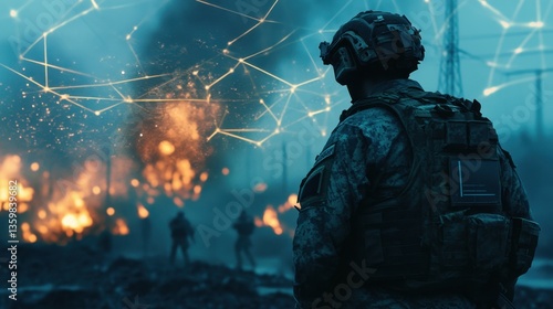 battlefield and network. Hybrid war