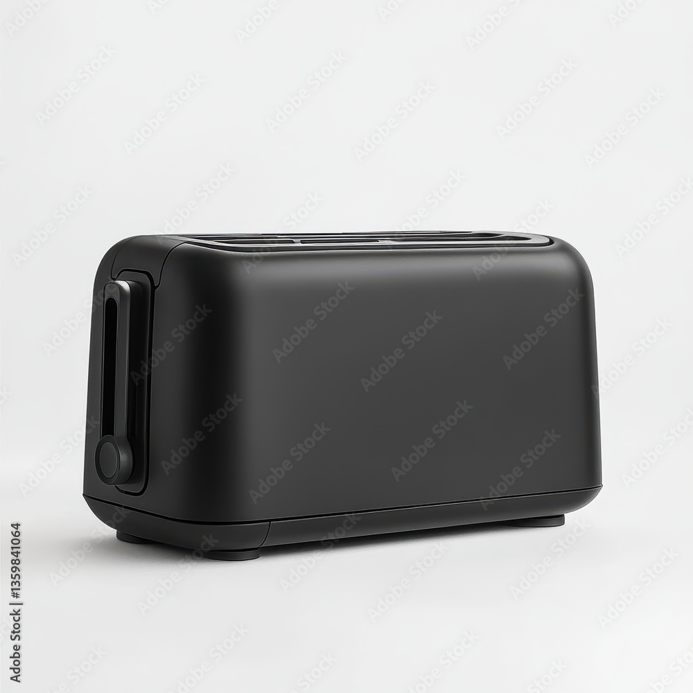 Compact electric toaster designed for efficient toasting in modern kitchens with a sleek, minimalist style Compact electric toaster designed for efficient toasting in modern kitchens with a sleek, minimalist style