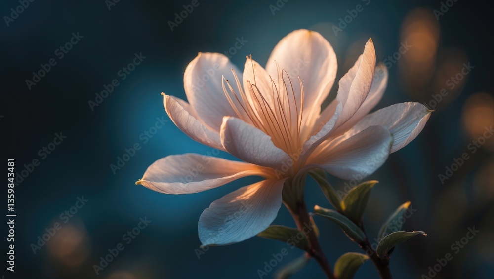 Fototapeta premium An illustration of a plant's blossom.