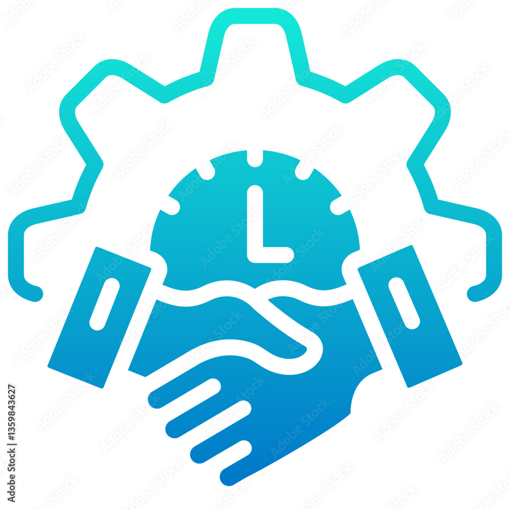 Obraz premium Part Time Job Icon