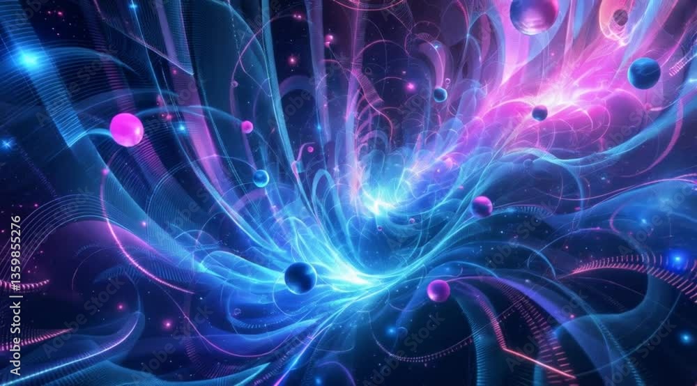 Abstract cosmic energy vortex, swirling lights, futuristic background, space exploration, digital art Abstract cosmic energy vortex, swirling lights, futuristic background, space exploration, digital art