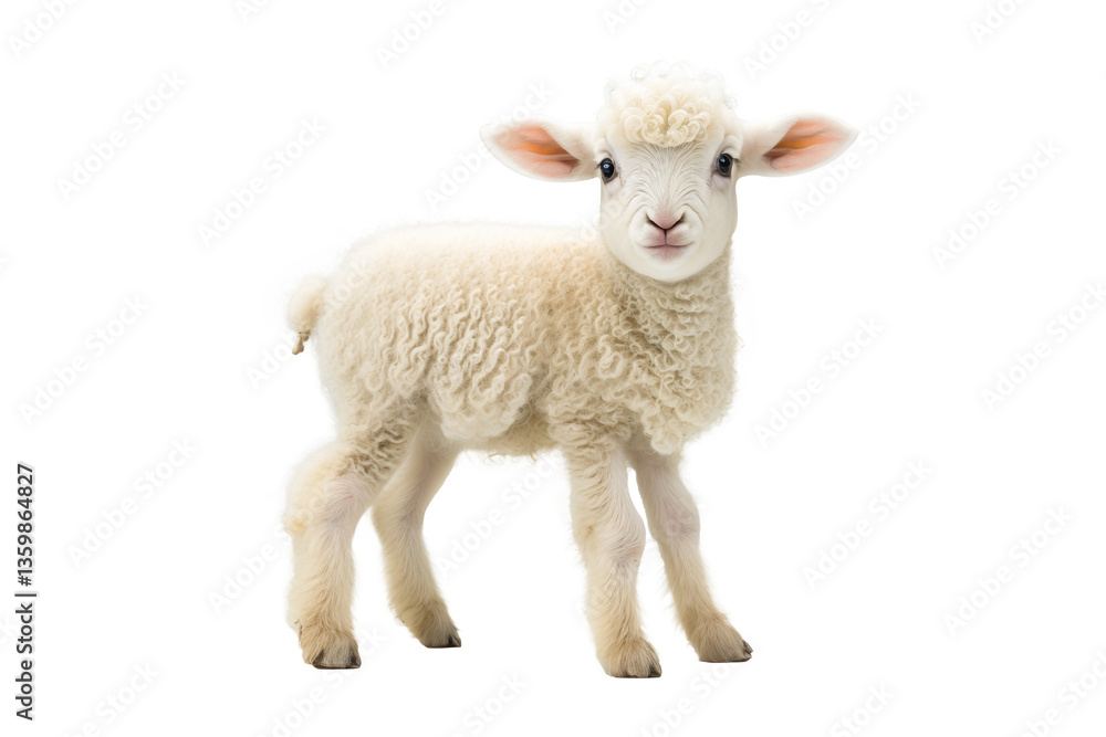 Fototapeta premium Adorable Lamb