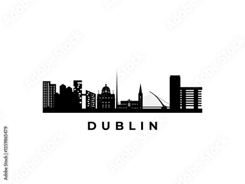 Photography Vector Dublin skyline