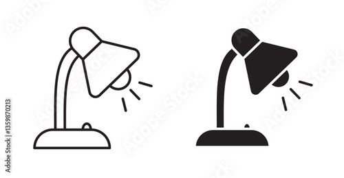 desk lamp icon