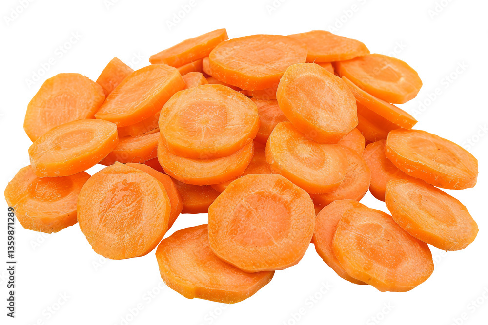Chopped Carrot Pieces Chopped Carrot Pieces