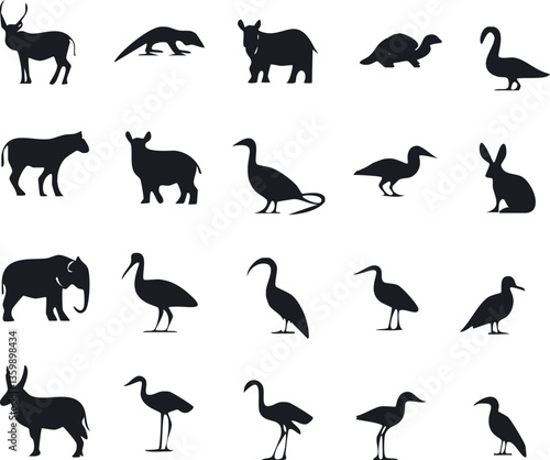Animal Silhouettes Collection
