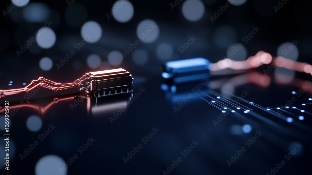 custom made wallpaper toronto digitalDigital clash between cyber forces depicted as red and blue glowing waves representing cyberattack and defense