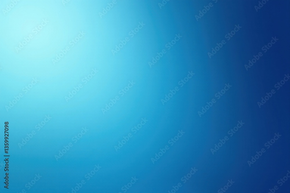 Obraz premium Soft gradient blue background transitioning from dark navy to light baby, soothing colors, calming backgrounds