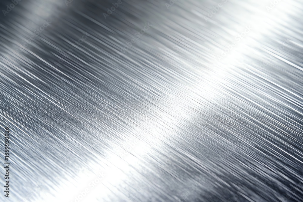 Brushed Metal Texture Abstract with Lines and Light Reflection Brushed Metal Texture Abstract with Lines and Light Reflection