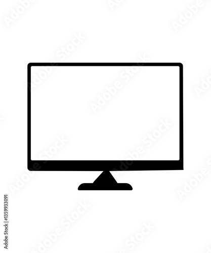 lcd tv monitor icon 