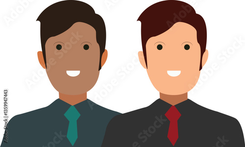 business people set