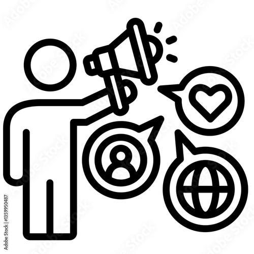 Public Relation Icon