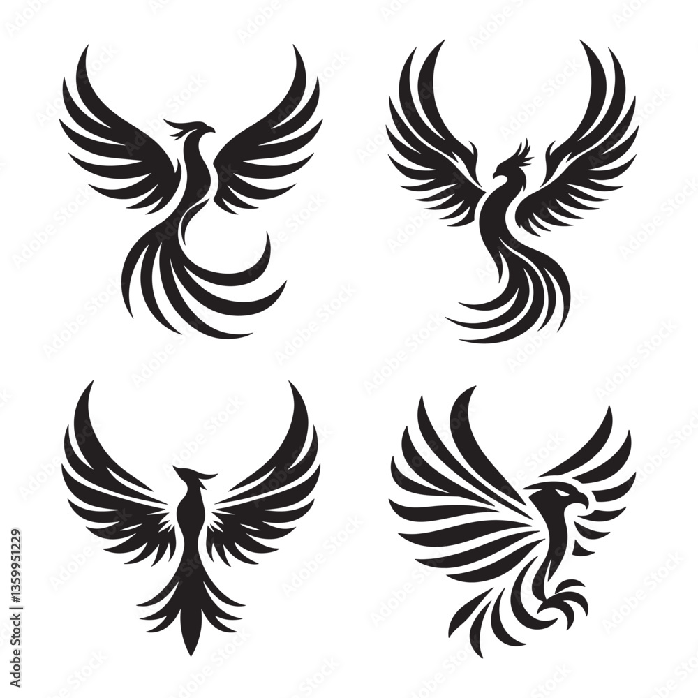 Decorative Wings Pack for Logos and Designs Decorative Wings Pack for Logos and Designs