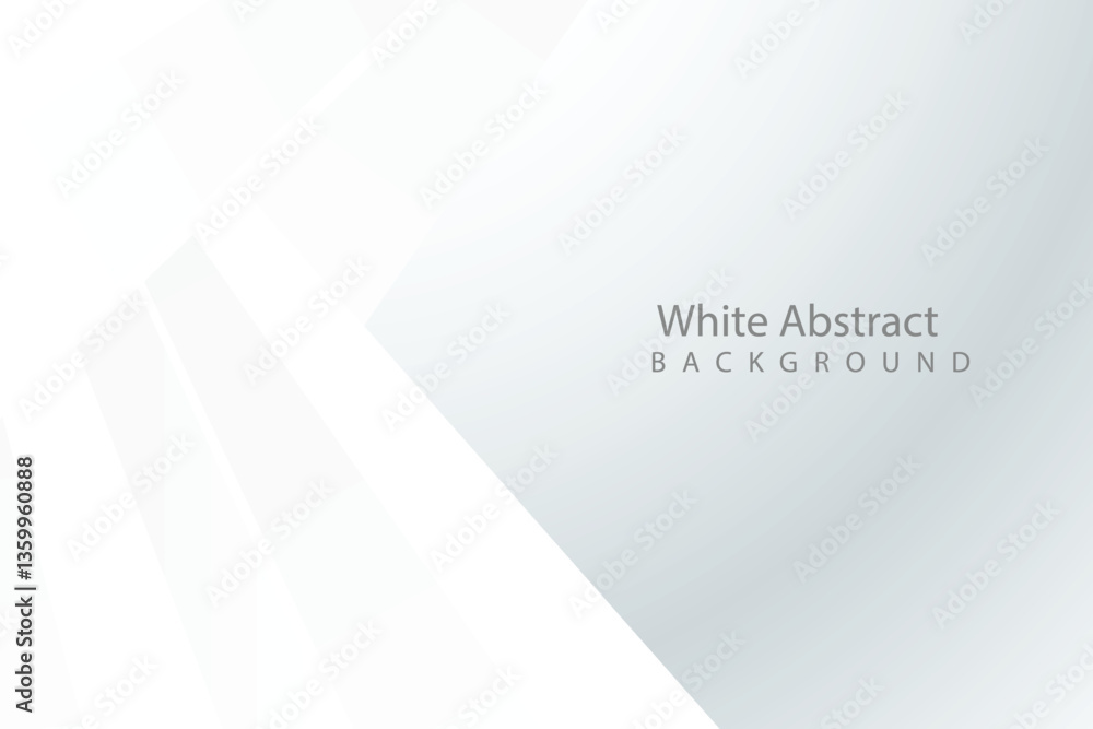 Modern abstract white backdrop with elegant shape design. Abstract white geometric shape background. Modern square shape graphic elements. Horizontal banner template. Modern abstract white backdrop with elegant shape design. Abstract white geometric shape background. Modern square shape graphic elements. Horizontal banner template.
