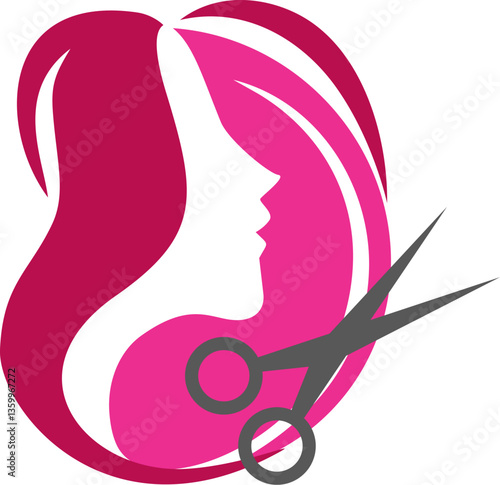 vector illustration of a girl