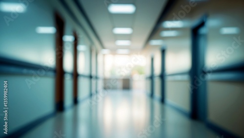 Wallpaper Mural Blurred perspectives of serene spaces in modern interiors Torontodigital.ca